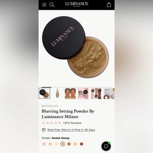 Luminance Milano Blurring Setting Powders-I have3 diff colors see other listings